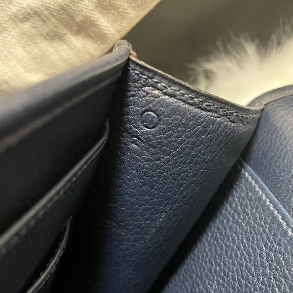 Auth Hermes carryall crossbody flap bag - Picture 13 of 17